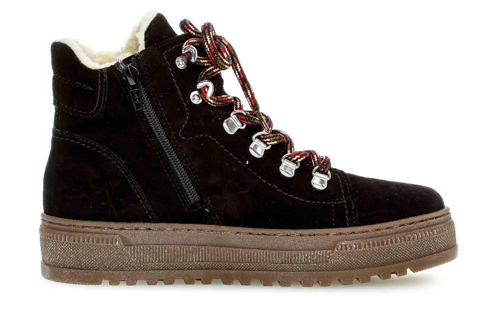 Gabor Jollys Stiefeletten In Übergrößen Schwarz 33.711.77 Große Damenschuhe