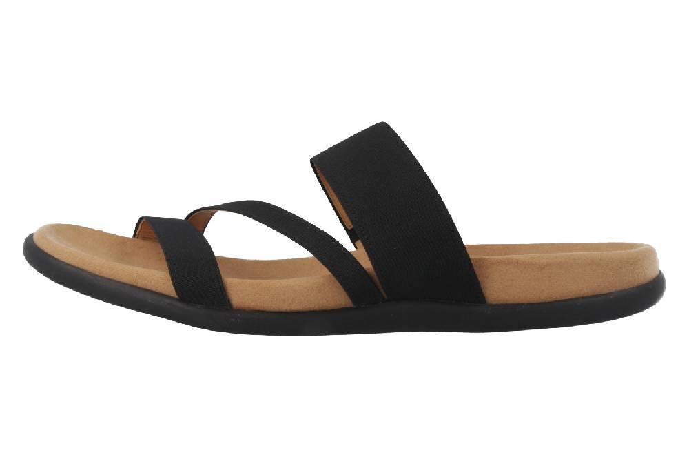 Gabor Pantolette In Übergrößen Schwarz 03.702.87 Große Damenschuhe