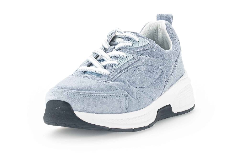 Gabor Rollingsoft Sneaker In Übergrößen Blau 26.836.36 Große Damenschuhe