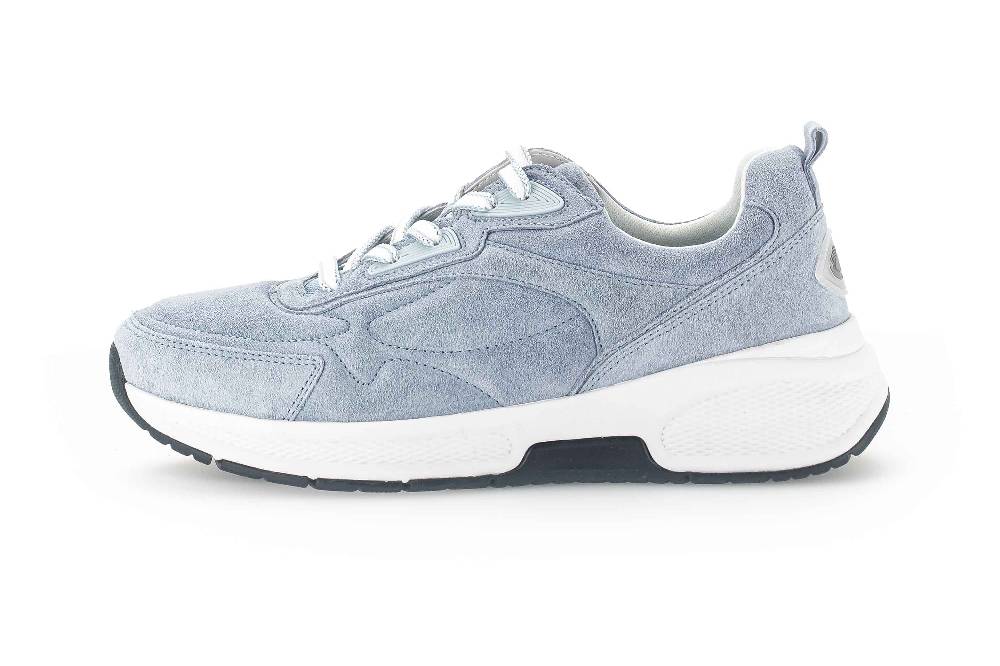 Gabor rollingsoft Sneaker in Übergrößen Blau 26.836.36 große Damenschuhe