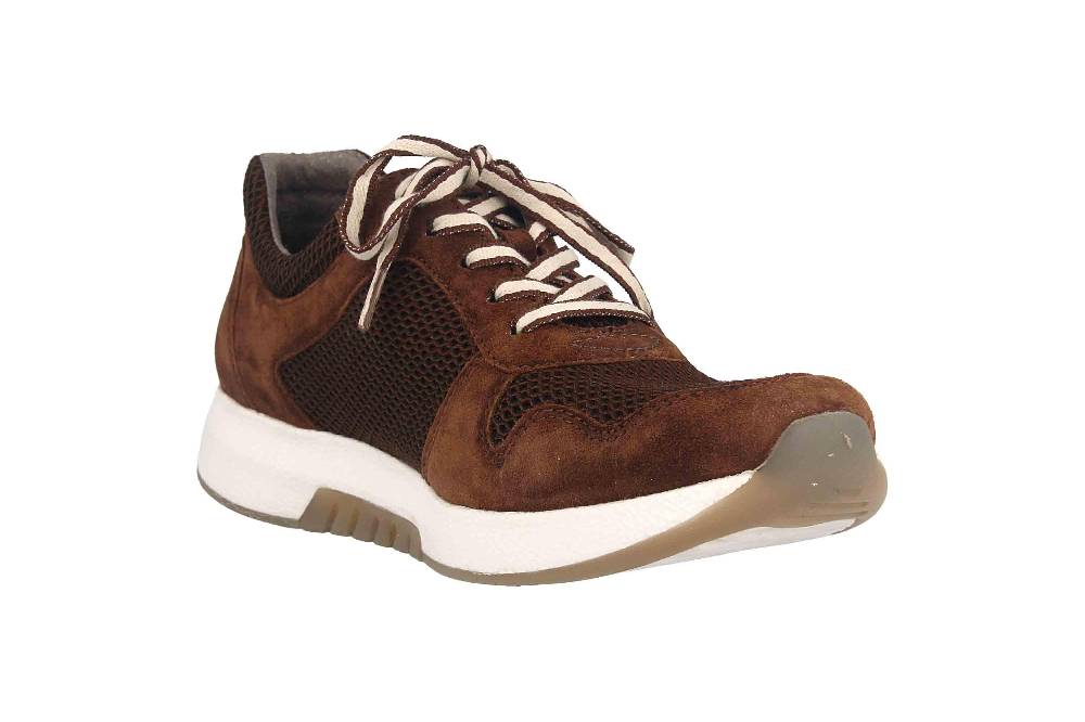 Gabor Rollingsoft Sneaker In Übergrößen Braun 56.946.42 Große Damenschuhe