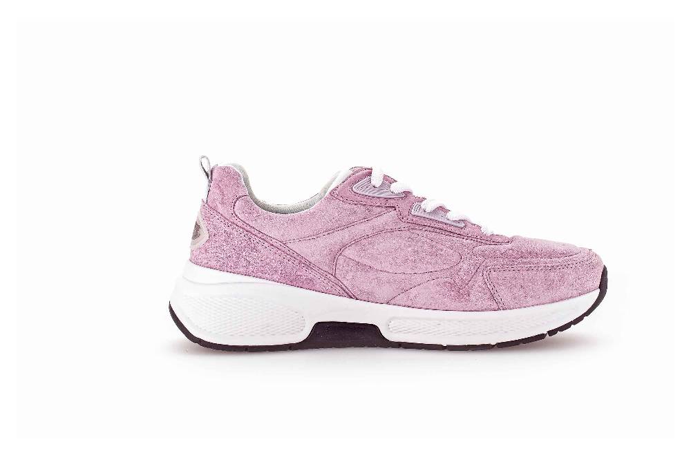 Gabor Rollingsoft Sneaker In Übergrößen Lila 26.836.31 Große Damenschuhe