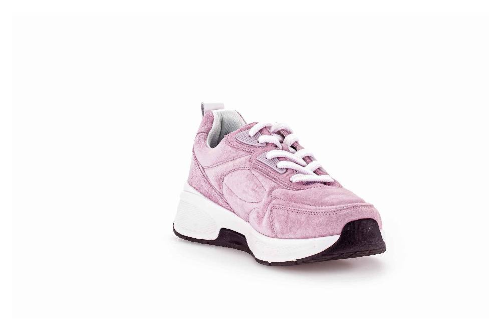 Gabor Rollingsoft Sneaker In Übergrößen Lila 26.836.31 Große Damenschuhe