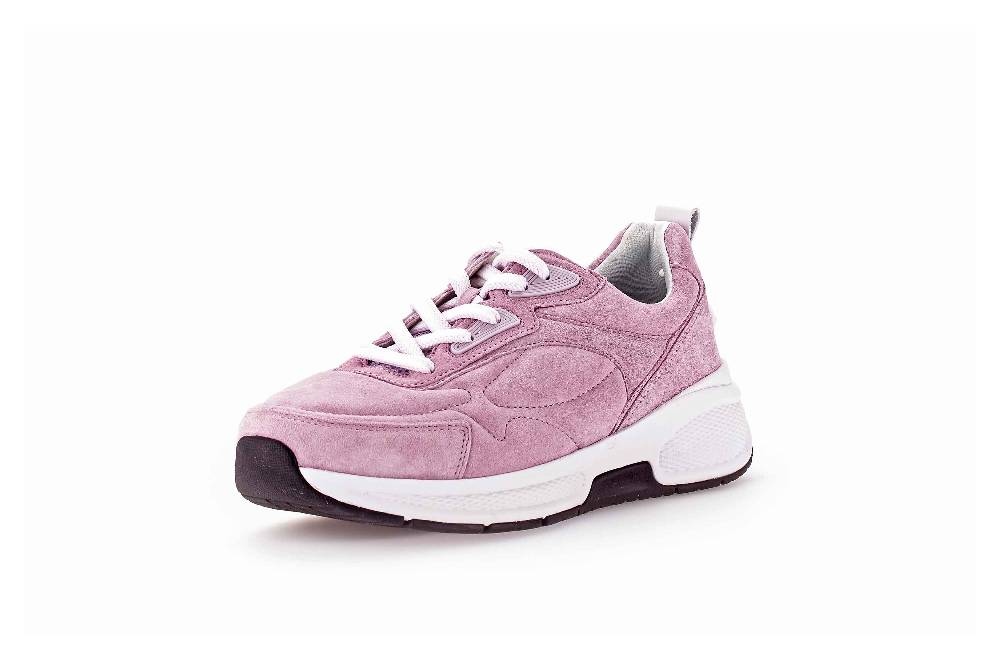 Gabor Rollingsoft Sneaker In Übergrößen Lila 26.836.31 Große Damenschuhe