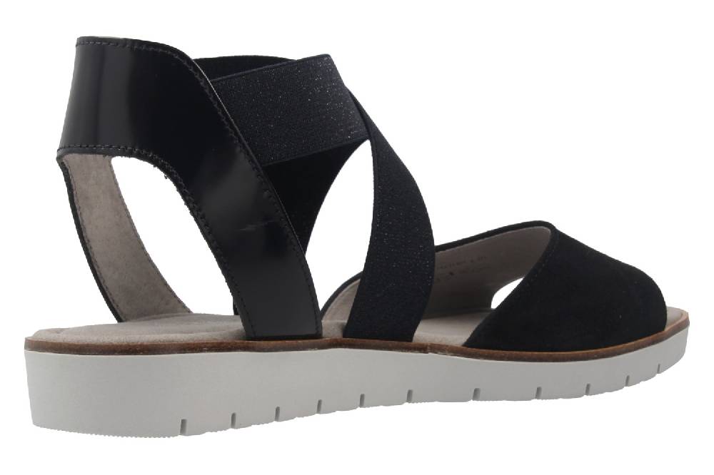 Gabor Sandalen In Übergrößen Blau 65.572.16 Große Damenschuhe