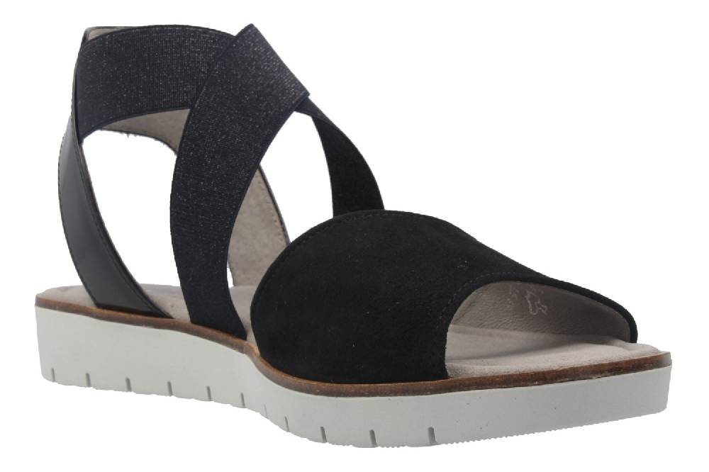 Gabor Sandalen In Übergrößen Blau 65.572.16 Große Damenschuhe