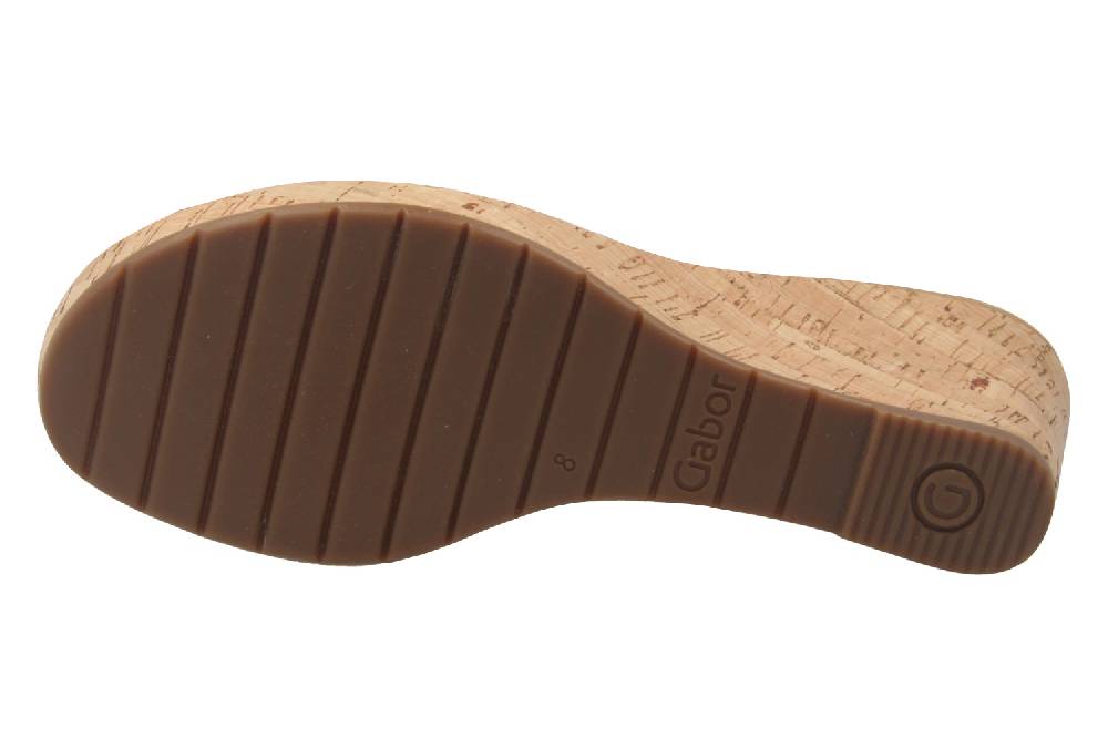 Gabor Sandaletten In Übergrößen Grau 62.828.85 Große Damenschuhe