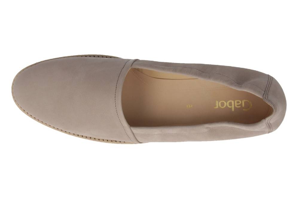 Gabor Slipper In Übergrößen Grau 41.444.12 Große Damenschuhe