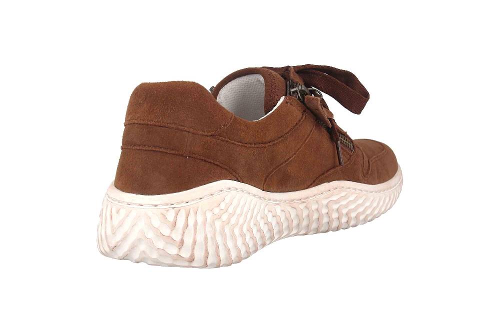 Gabor Sport Sneaker In Übergrößen Braun 53.381.18 Große Damenschuhe