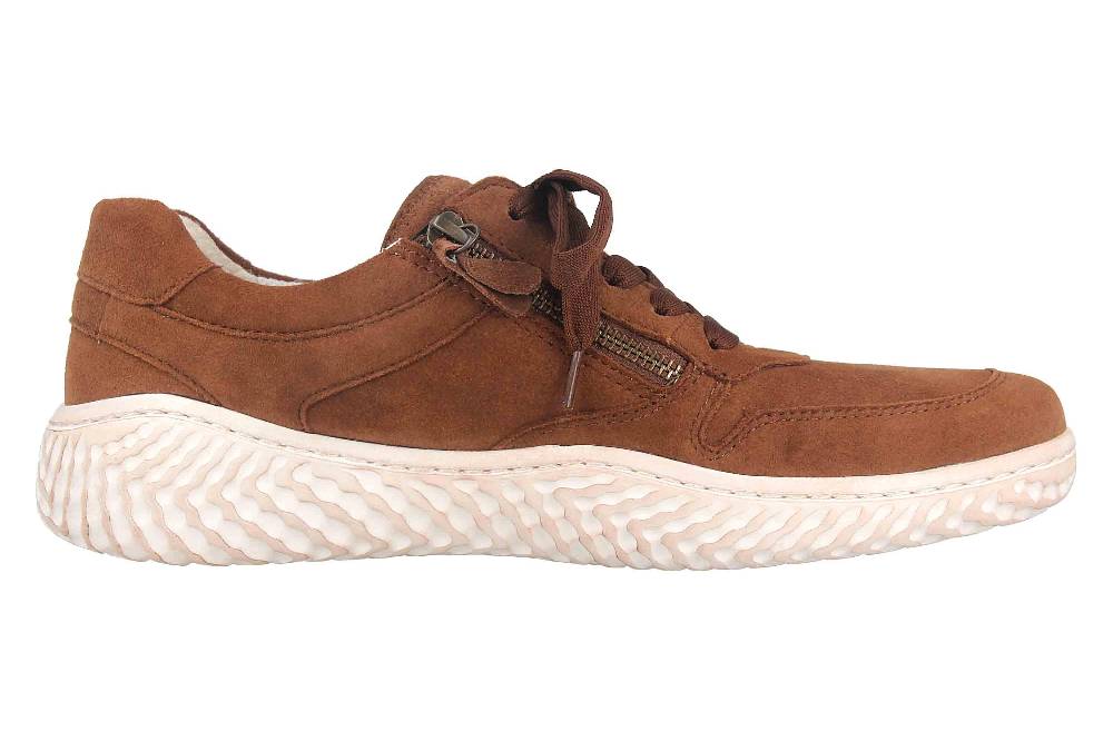 Gabor Sport Sneaker In Übergrößen Braun 53.381.18 Große Damenschuhe