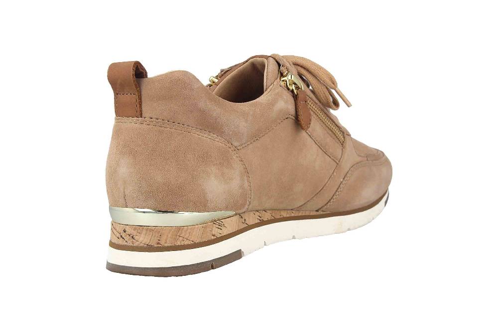 Gabor Sport Sneaker In Übergrößen Braun 63.431.14 Große Damenschuhe