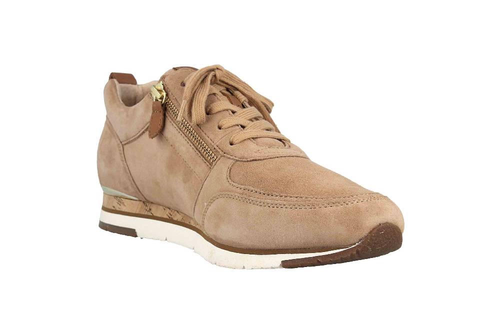 Gabor Sport Sneaker In Übergrößen Braun 63.431.14 Große Damenschuhe