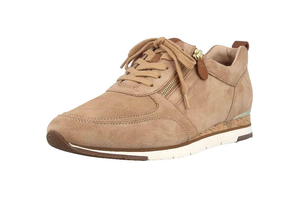 Gabor Sport Sneaker In Übergrößen Braun 63.431.14 Große Damenschuhe