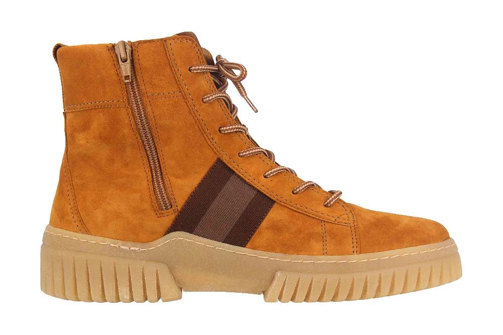 Gabor Sport Sneaker In Übergrößen Gelb 53.760.13 Große Damenschuhe