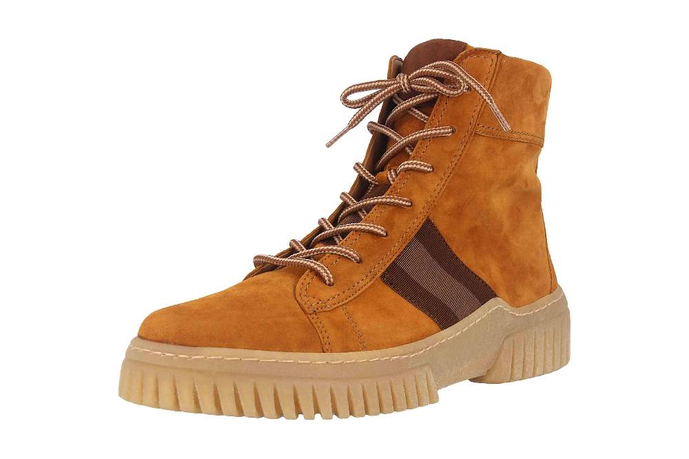 Gabor Sport Sneaker In Übergrößen Gelb 53.760.13 Große Damenschuhe