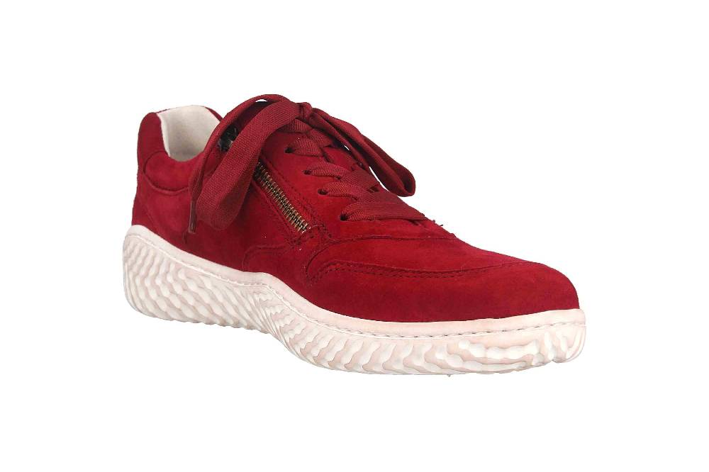 Gabor Sport Sneaker In Übergrößen Rot 53.381.15 Große Damenschuhe