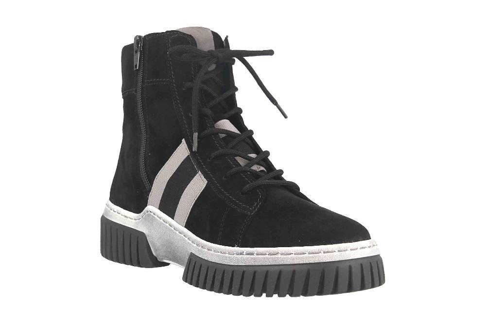 Gabor Sport Sneaker In Übergrößen Schwarz 53.760.17 Große Damenschuhe