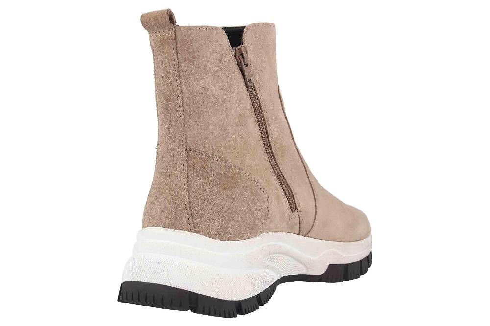 Gabor Sport Stiefeletten In Übergrößen Beige 53.572.12 Große Damenschuhe