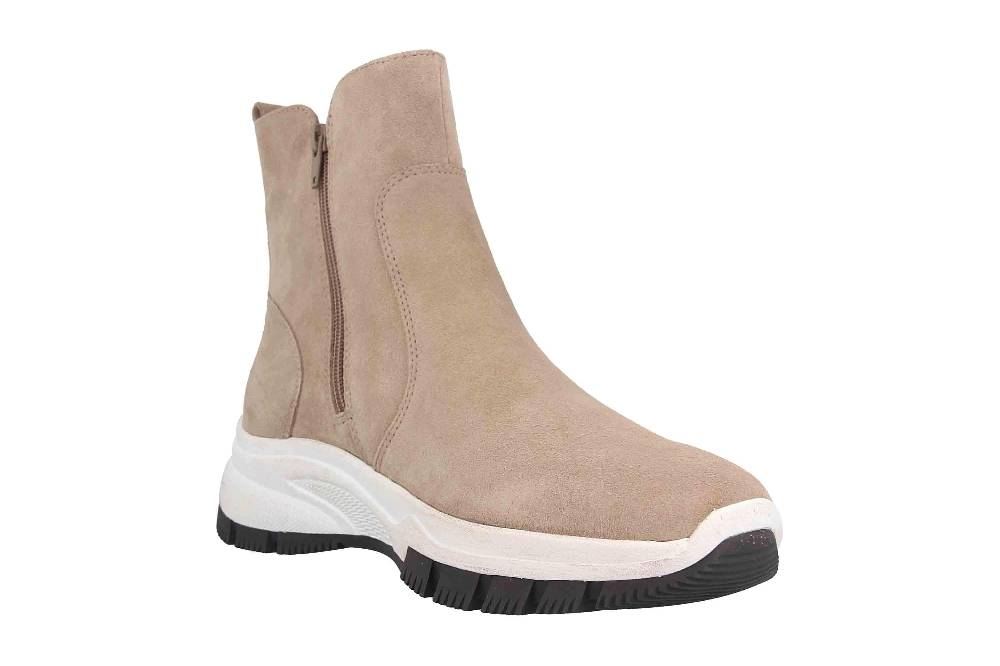 Gabor Sport Stiefeletten In Übergrößen Beige 53.572.12 Große Damenschuhe