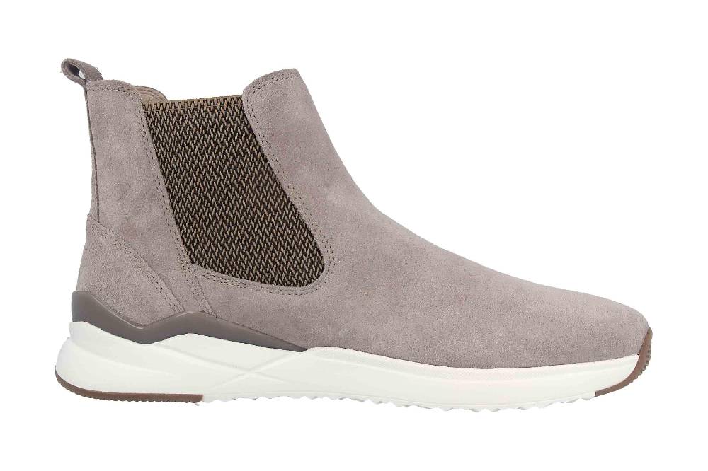 Gabor Sport Stiefeletten In Übergrößen Beige 53.780.12 Große Damenschuhe