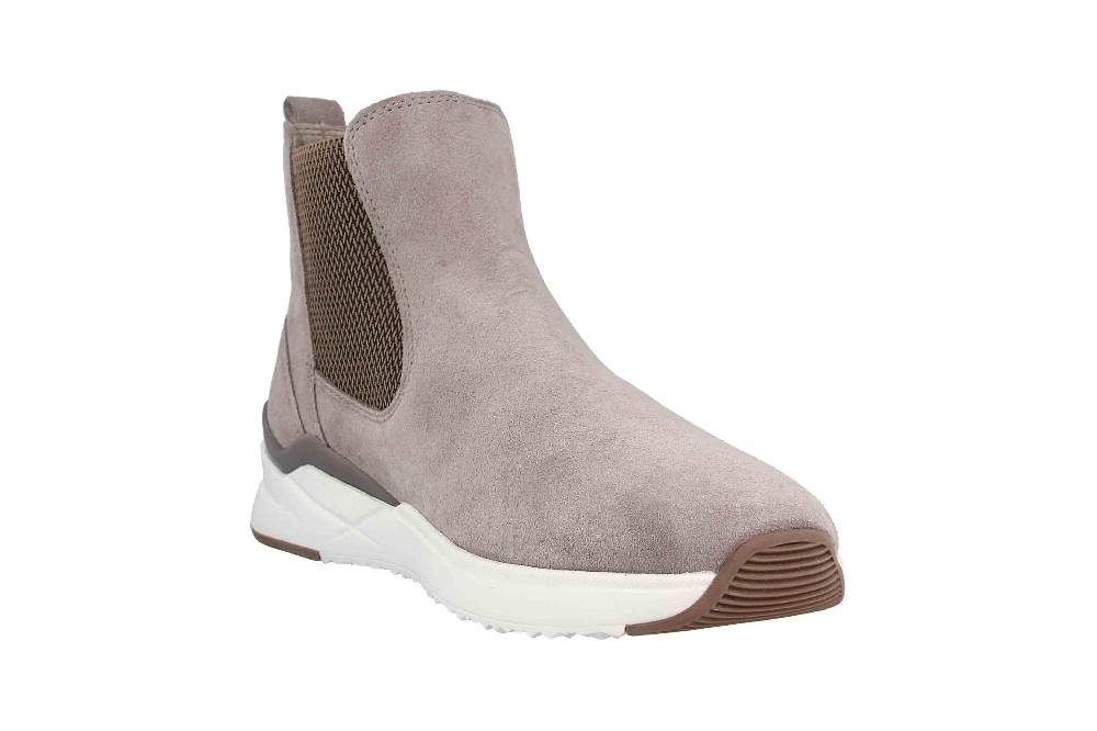 Gabor Sport Stiefeletten In Übergrößen Beige 53.780.12 Große Damenschuhe