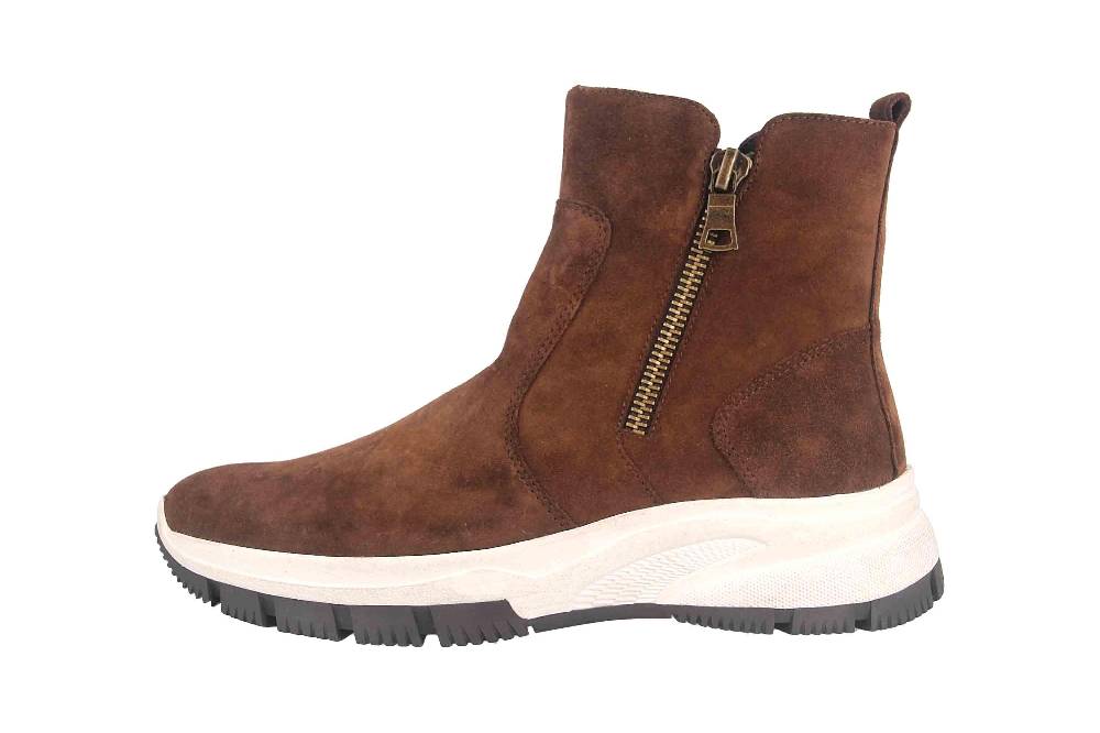 Gabor Sport Stiefeletten in Übergrößen Braun 53.572.18 große Damenschuhe