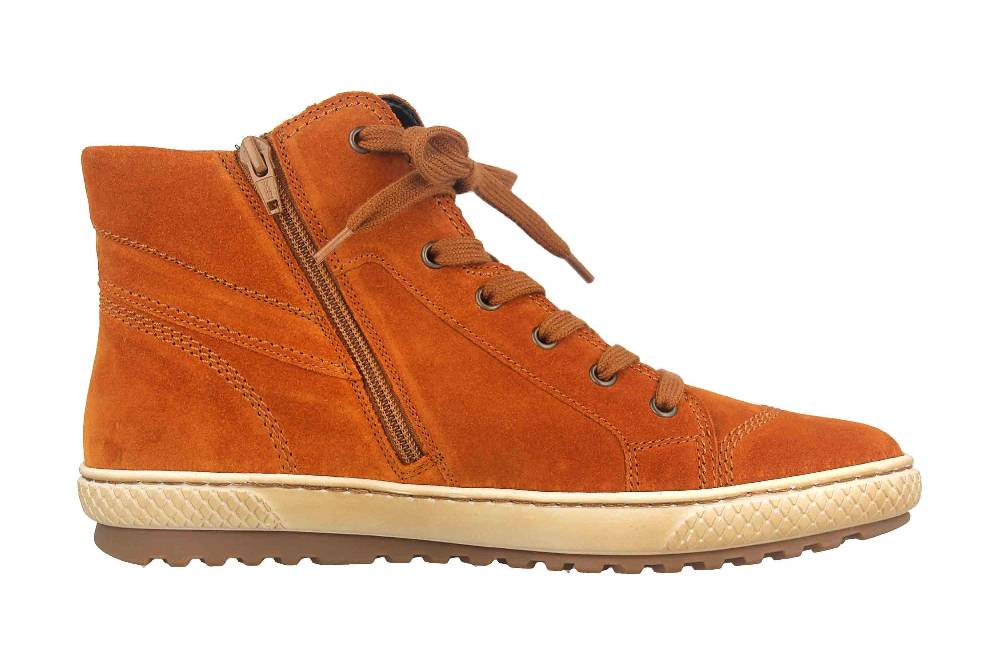 Gabor Sport Stiefeletten In Übergrößen Braun 53.754.14 Große Damenschuhe