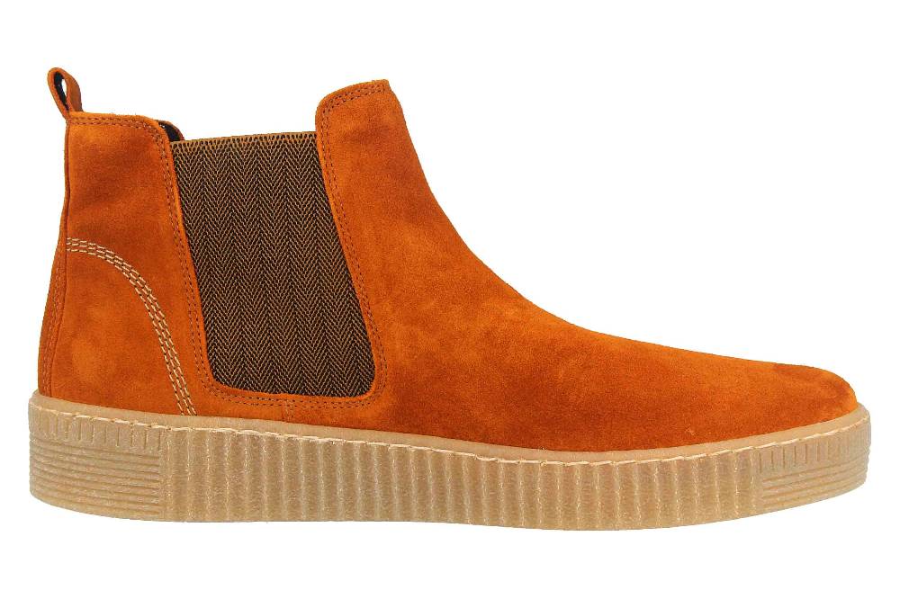 Gabor Sport Stiefeletten In Übergrößen Braun 53.731.13 Große Damenschuhe