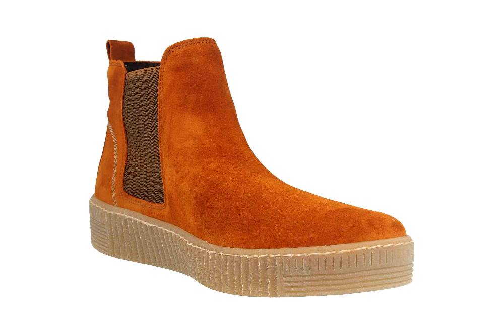 Gabor Sport Stiefeletten In Übergrößen Braun 53.731.13 Große Damenschuhe