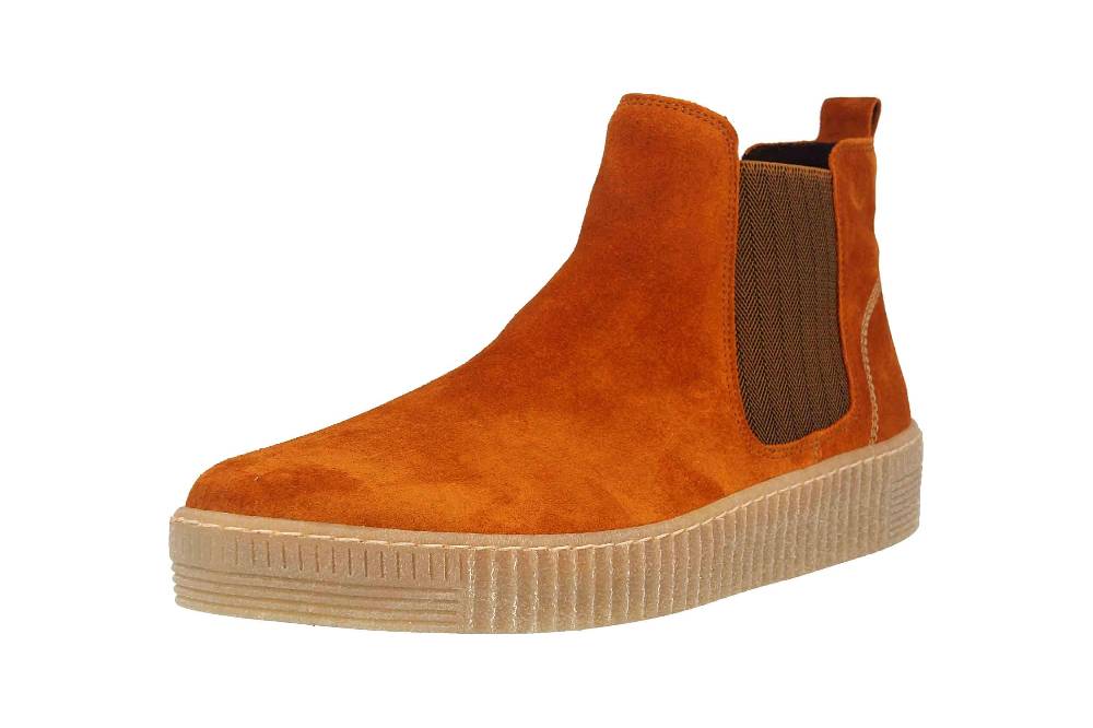 Gabor Sport Stiefeletten In Übergrößen Braun 53.731.13 Große Damenschuhe