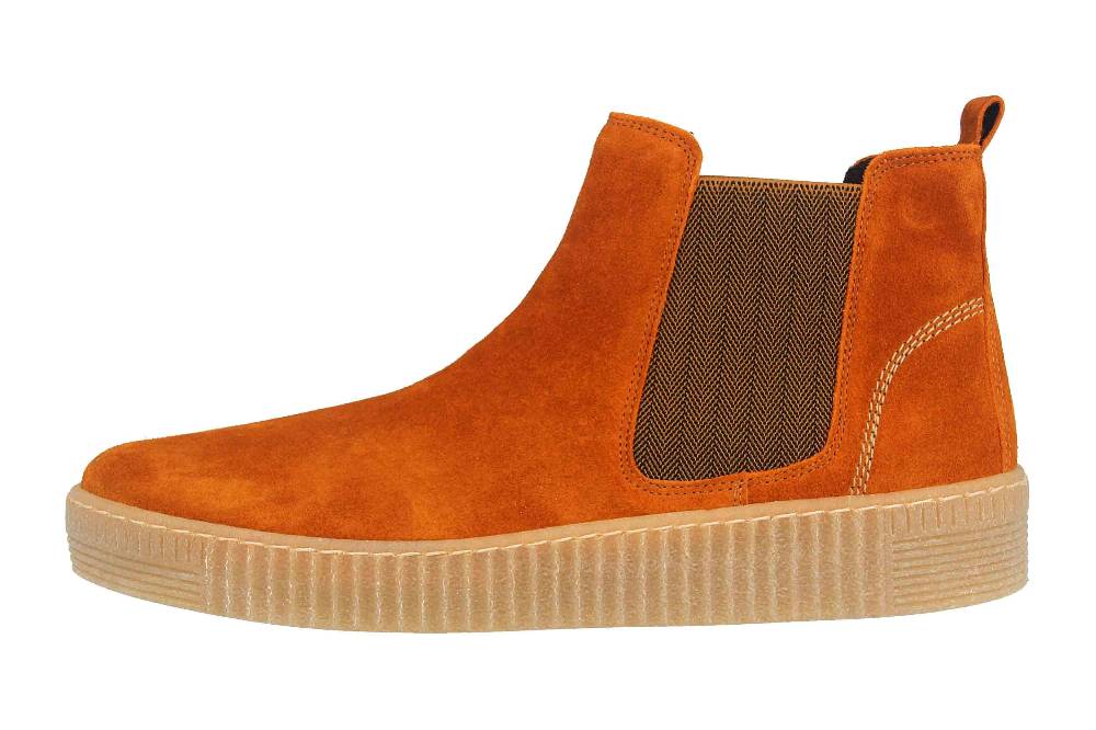 Gabor Sport Stiefeletten in Übergrößen Braun 53.731.13 große Damenschuhe