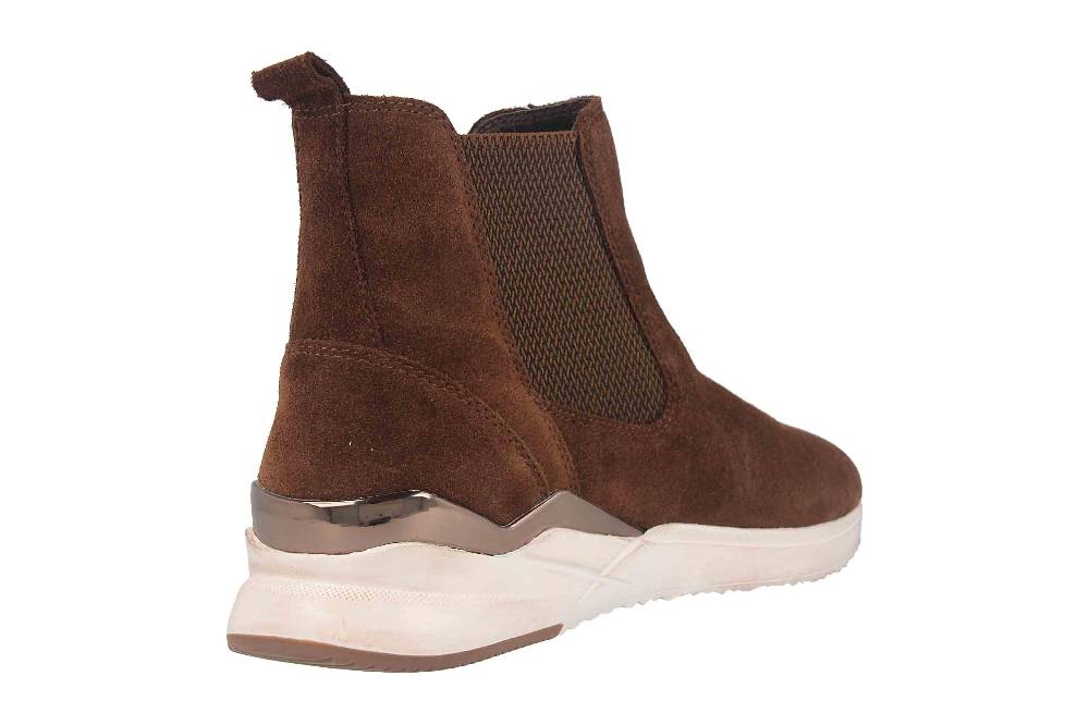 Gabor Sport Stiefeletten In Übergrößen Braun 53.780.18 Große Damenschuhe