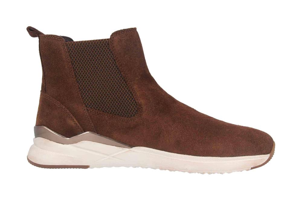 Gabor Sport Stiefeletten In Übergrößen Braun 53.780.18 Große Damenschuhe