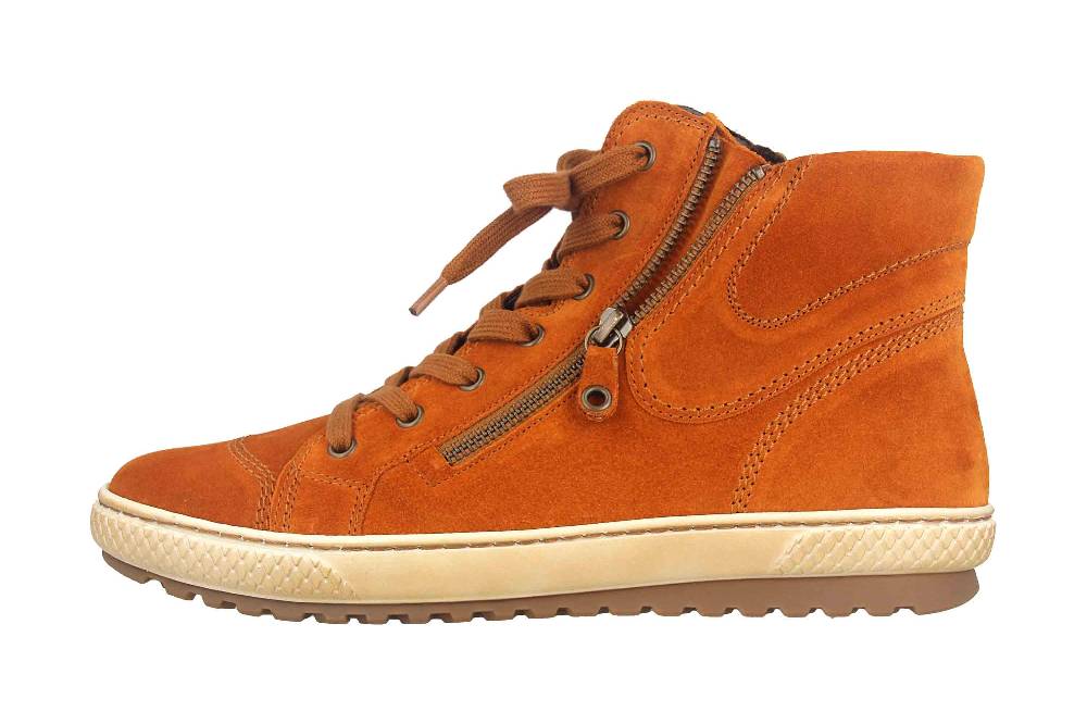 Gabor Sport Stiefeletten in Übergrößen Braun 53.754.14 große Damenschuhe