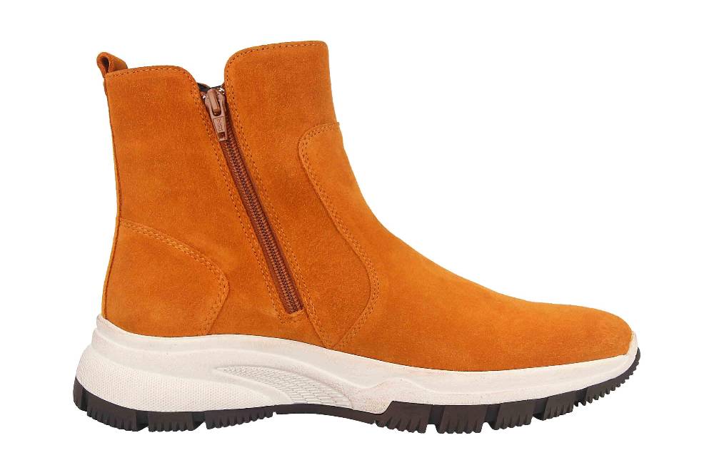 Gabor Sport Stiefeletten In Übergrößen Gelb 53.572.10 Große Damenschuhe