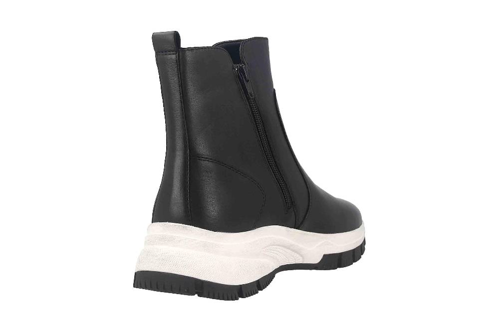 Gabor Sport Stiefeletten In Übergrößen Schwarz 53.572.27 Große Damenschuhe
