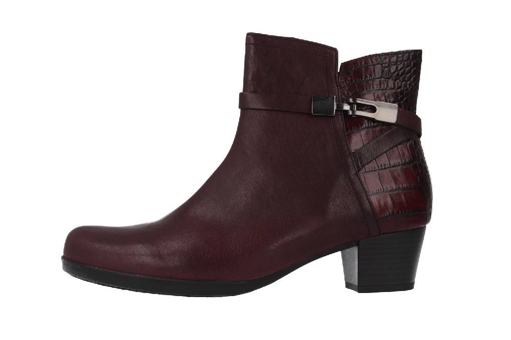 Gabor Stiefelette In Übergrößen Rot 36.633.24 Große Damenschuhe