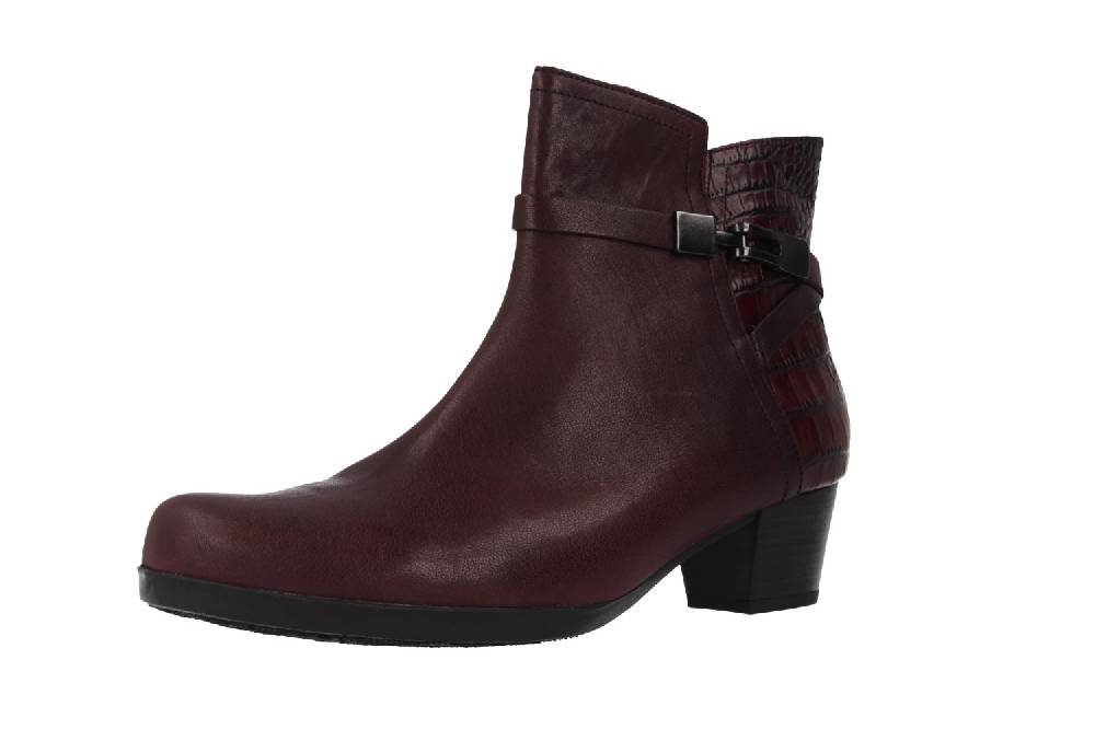 Gabor Stiefelette in Übergrößen Rot 36.633.24 große Damenschuhe