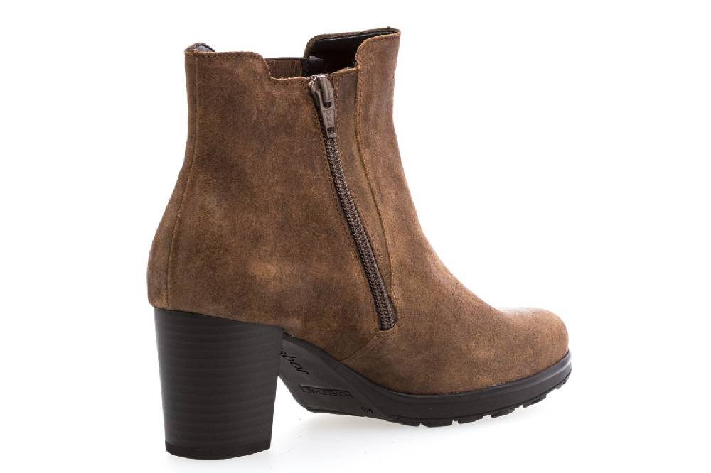 Gabor Stiefeletten In Übergrößen Braun 75.541.14 Große Damenschuhe