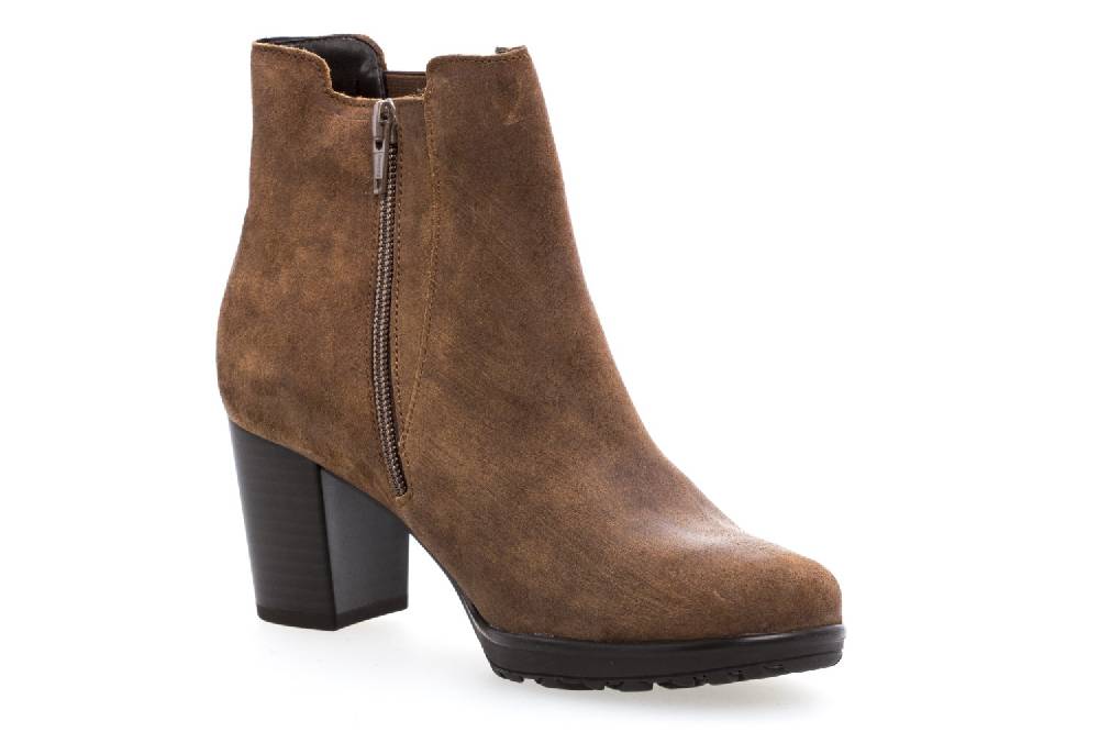 Gabor Stiefeletten In Übergrößen Braun 75.541.14 Große Damenschuhe