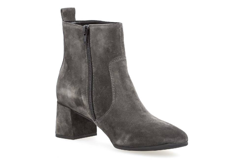 Gabor Stiefeletten In Übergrößen Grau 75.861.19 Große Damenschuhe