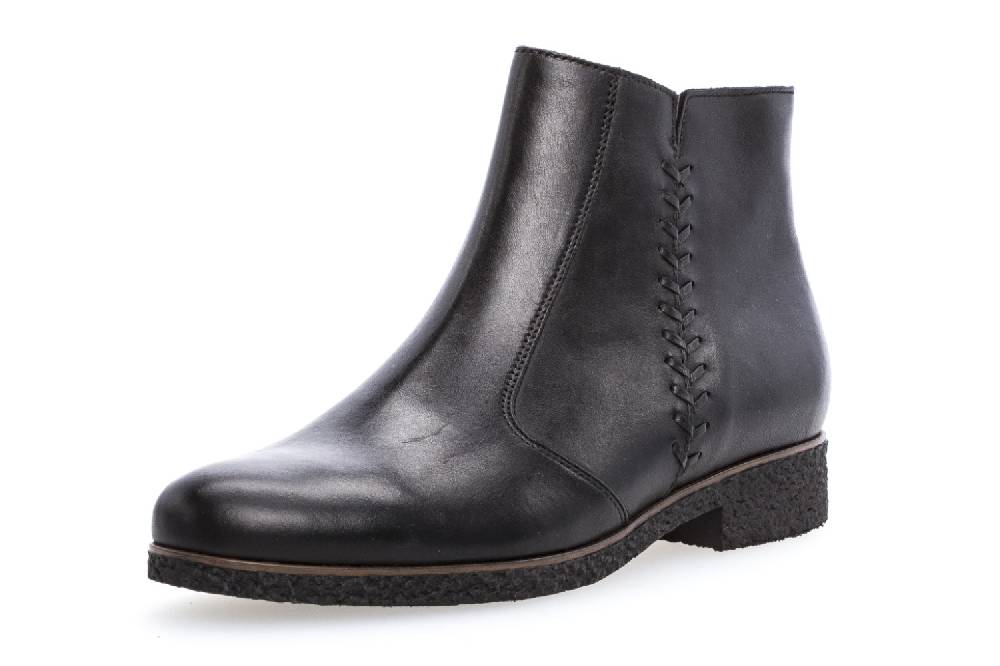 Gabor Stiefeletten in Übergrößen Schwarz 71.670.27 große Damenschuhe