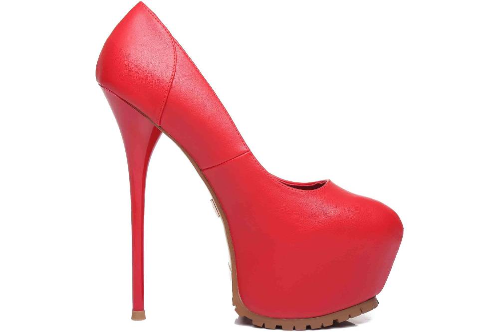 Giaro High Heels In Übergrößen Rot Vicky Red Matte Große Damenschuhe
