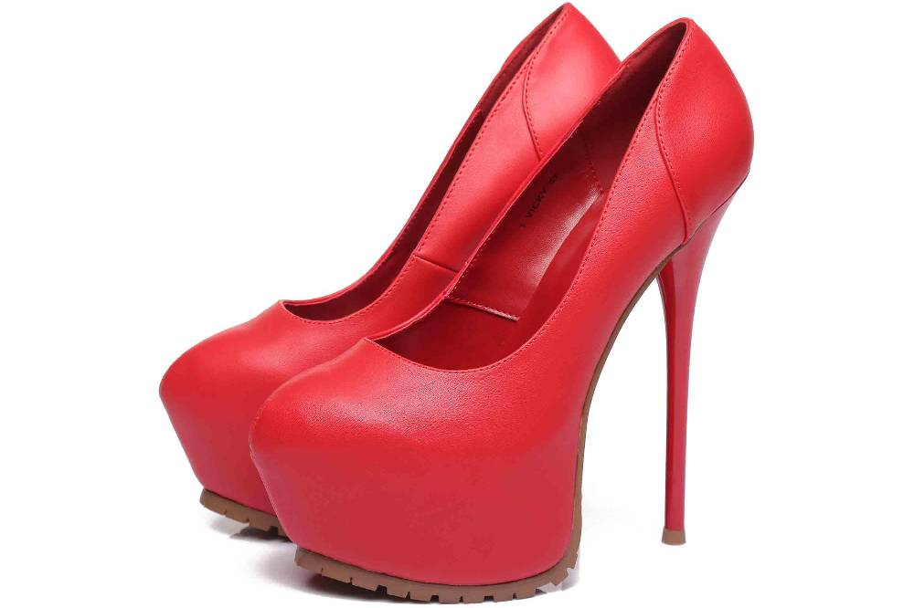 Giaro High Heels In Übergrößen Rot Vicky Red Matte Große Damenschuhe