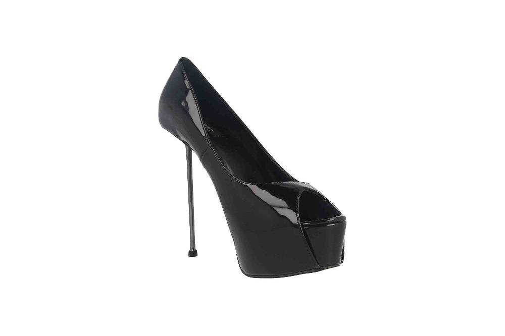 Giaro High Heels In Übergrößen Schwarz Beliza Black Shiny Große Damenschuhe
