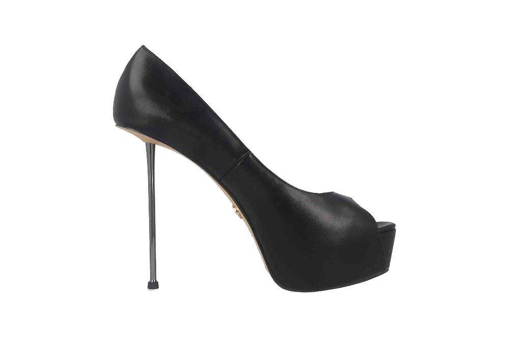 Giaro High Heels In Übergrößen Schwarz Beliza Black Matte Große Damenschuhe