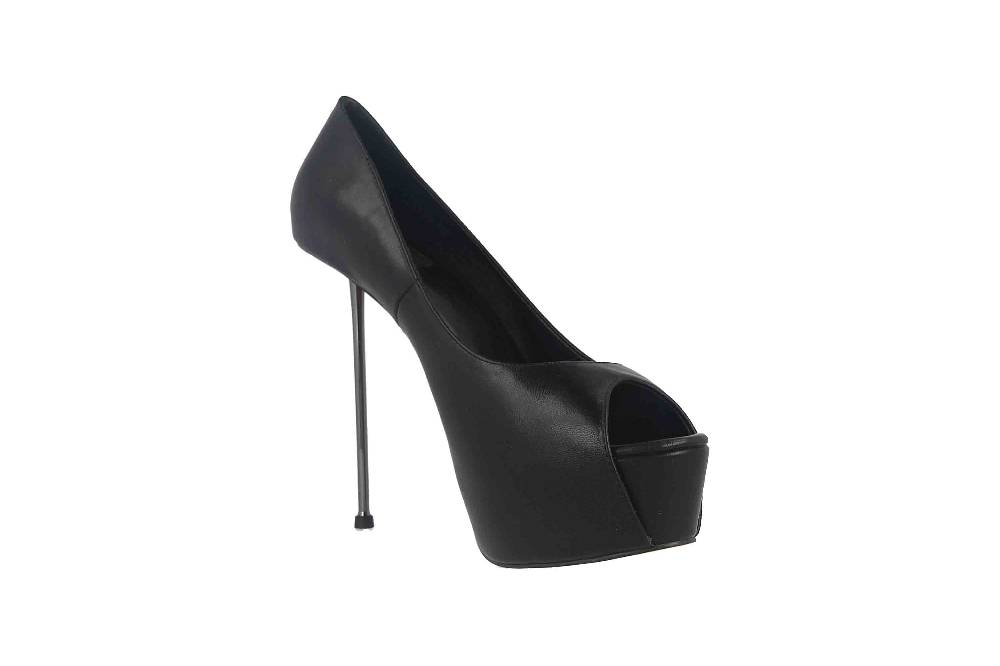Giaro High Heels In Übergrößen Schwarz Beliza Black Matte Große Damenschuhe