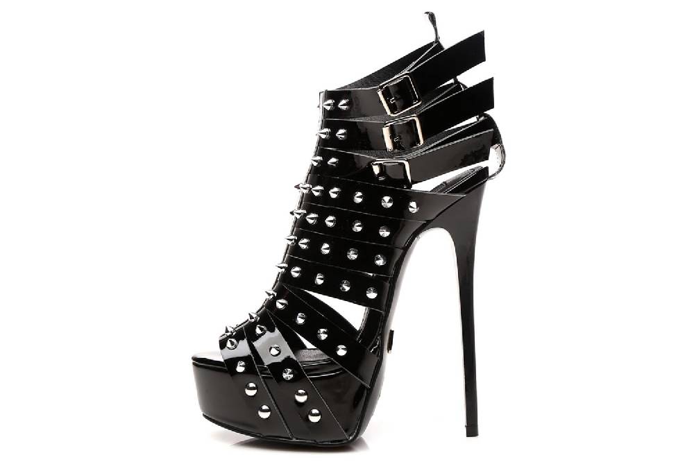 Giaro Multissima Sandalette In Übergrößen Schwarz Große Damenschuhe