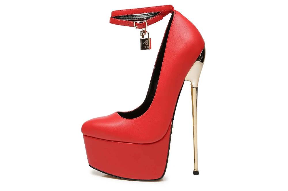 Giaro Pumps in Übergrößen Rot [D2C] ESSENCE RED MATTE große Damenschuhe