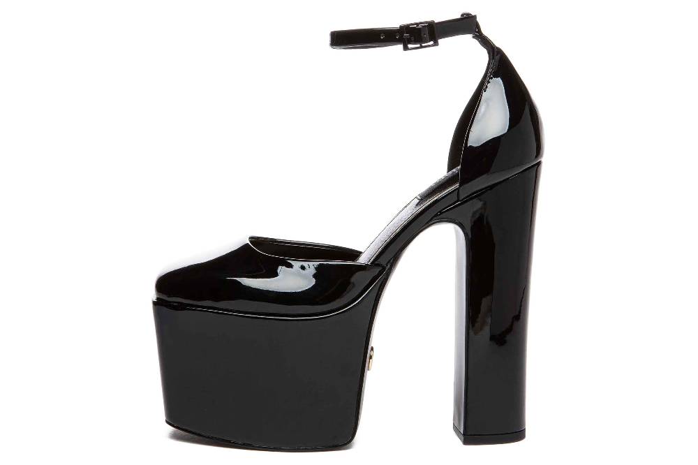 Giaro Pumps In Übergrößen Schwarz [D2C] SKYRISE BLACK SHINY Große Damenschuhe